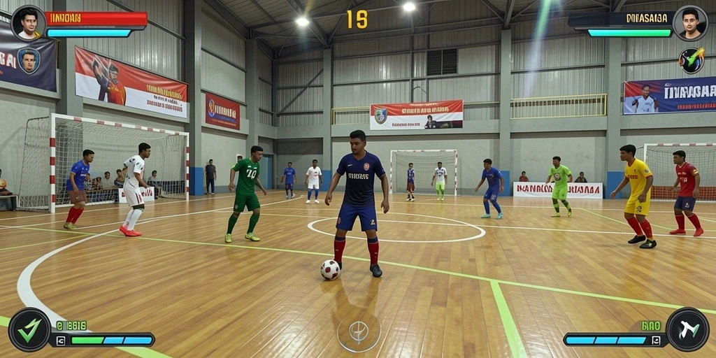 Mode multiplayer yang seru untuk dimainkan bersama teman.
