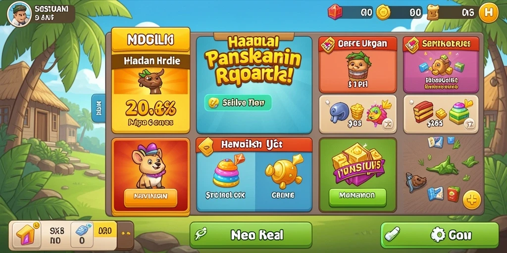 Sistem reward koin yang menguntungkan.