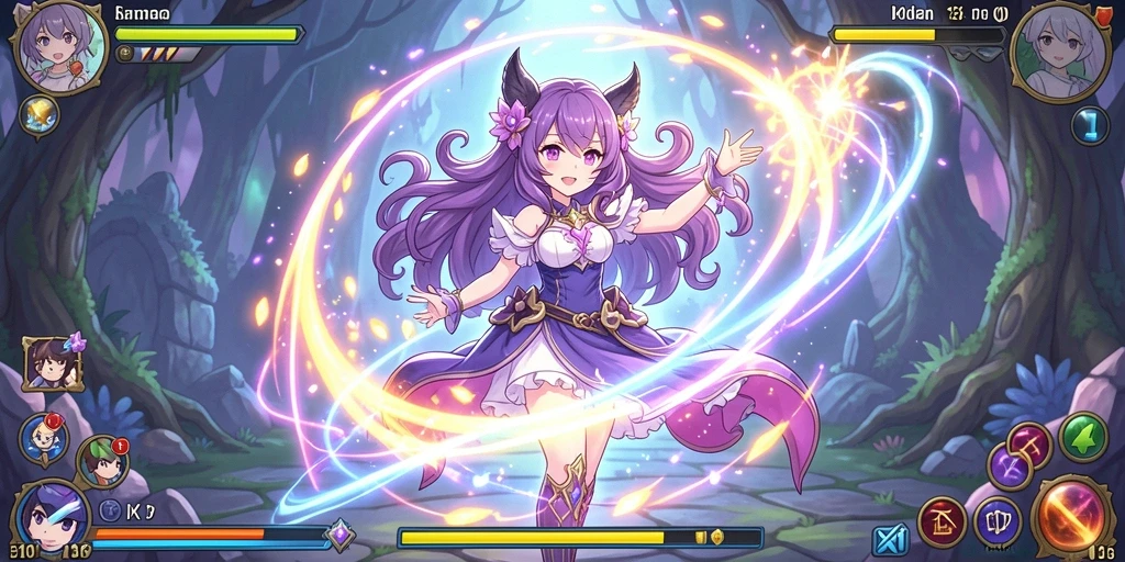 Fitur multiplayer yang memungkinkan bermain dengan teman.